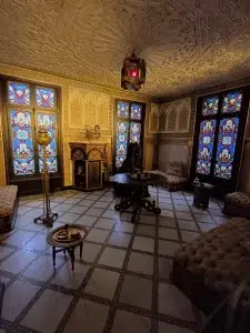 vue d'ensemble du petit salon mauresque